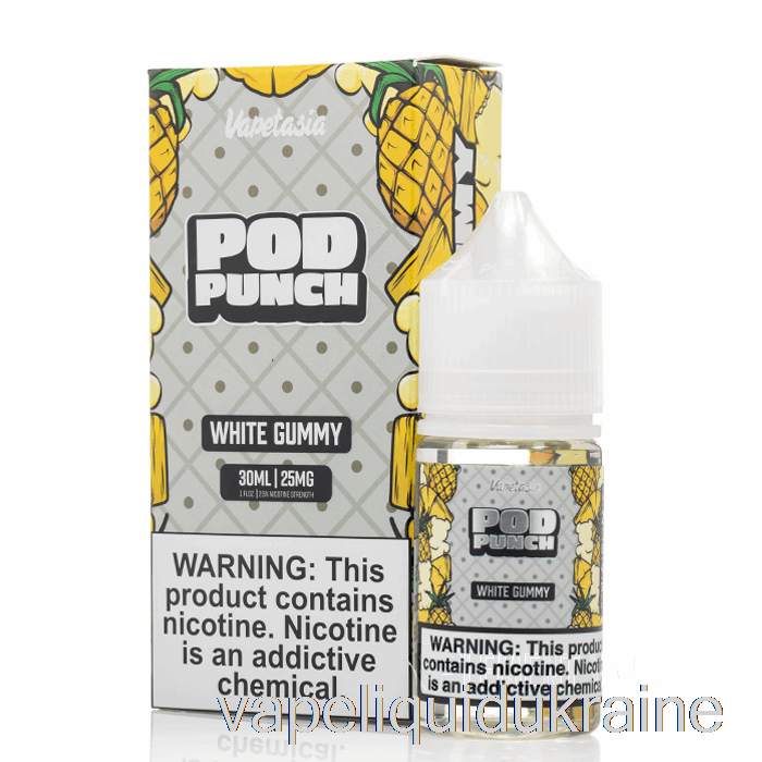 Vape Liquid Ukraine White Gummy - Vapetasia POD PUNCH Salts - 30mL 25mg